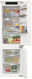 Встраиваемый двухкамерный холодильник Gorenje NRKI517E82WF