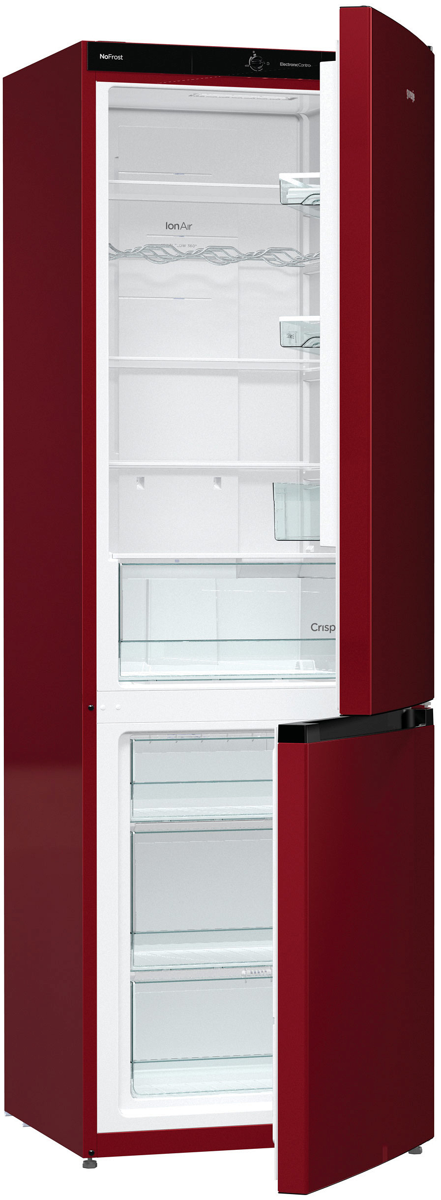 Отдельностоящий двухкамерный холодильник Gorenje NRK6192CR4 preview 1