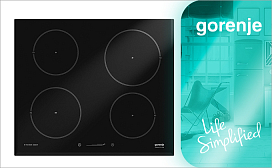 Новые индукционные варочные панели Gorenje 2019