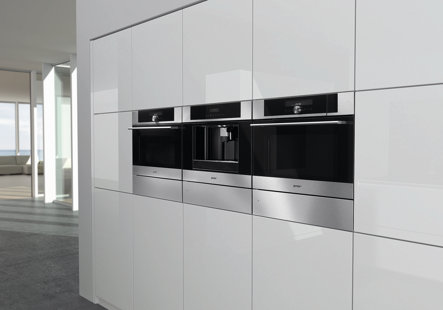Компактная духовка с функцией микроволновой печи Gorenje Plus GCM712X preview 2