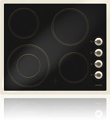 Независимая электрическая варочная панель Gorenje ECK 63 CLI