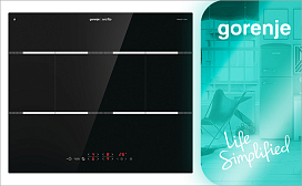 Новинки индукционных варочных панелей  Gorenje