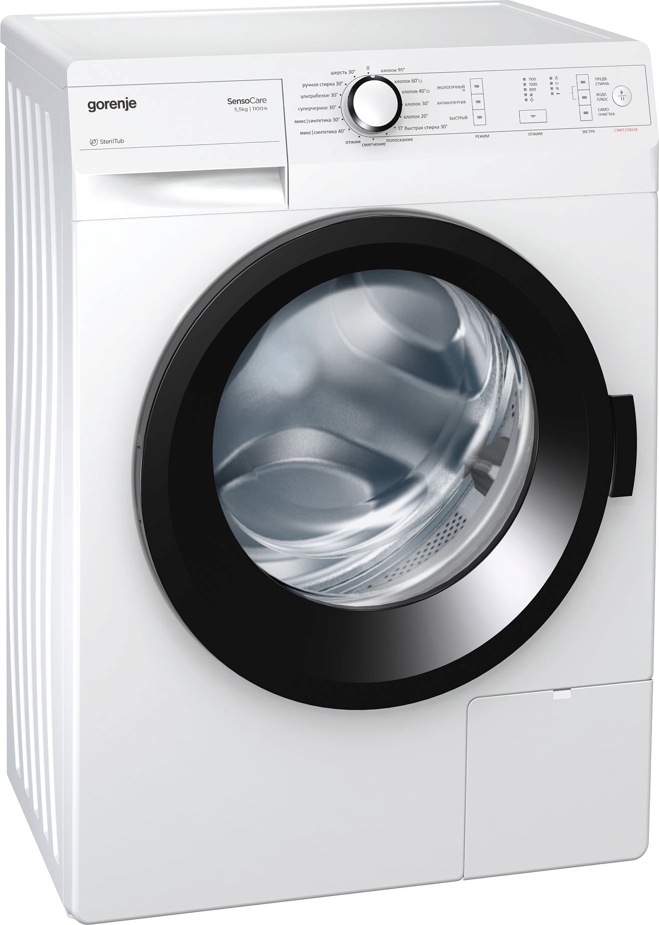 Узкая стиральная машина Gorenje W 62FZ12/S preview 1