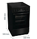 Купить Электрическая плита Gorenje GEC5C40BG  preview 6