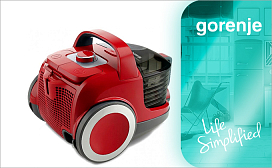 Новые пылесосы Gorenje G•Force