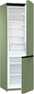 Отдельностоящий двухкамерный холодильник Gorenje NRK6192COL4