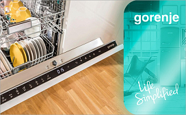 Как правильно загрузить посудомоечную машину Gorenje?