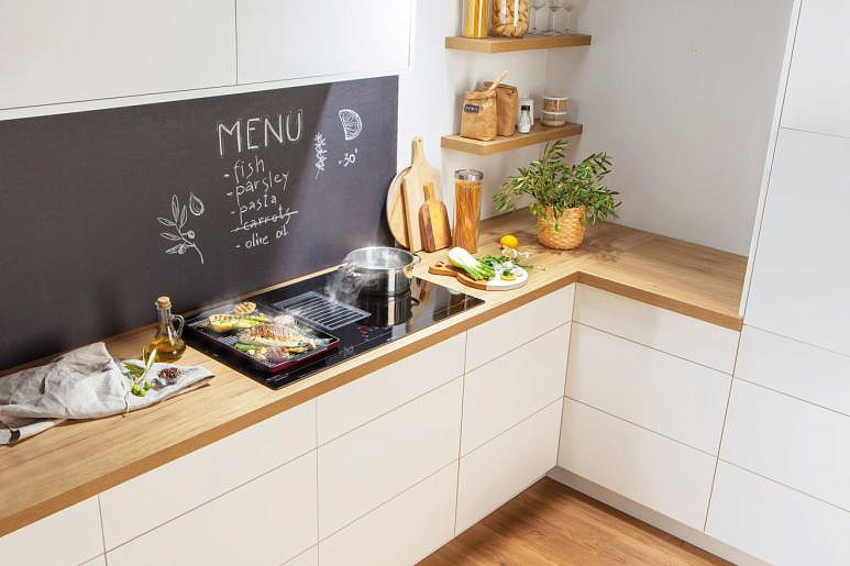 Независимая индукционная варочная панель с вытяжкой Gorenje HET949BSC preview 11