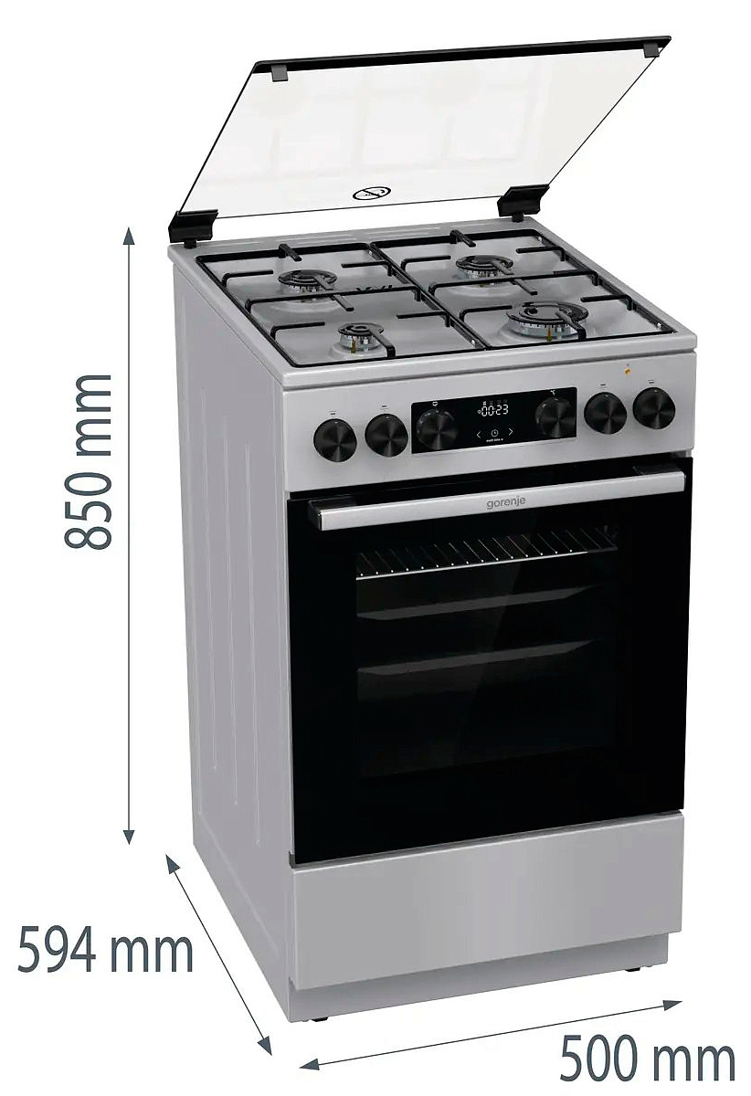 Комбинированная плита Gorenje GK5C61XJ preview 8