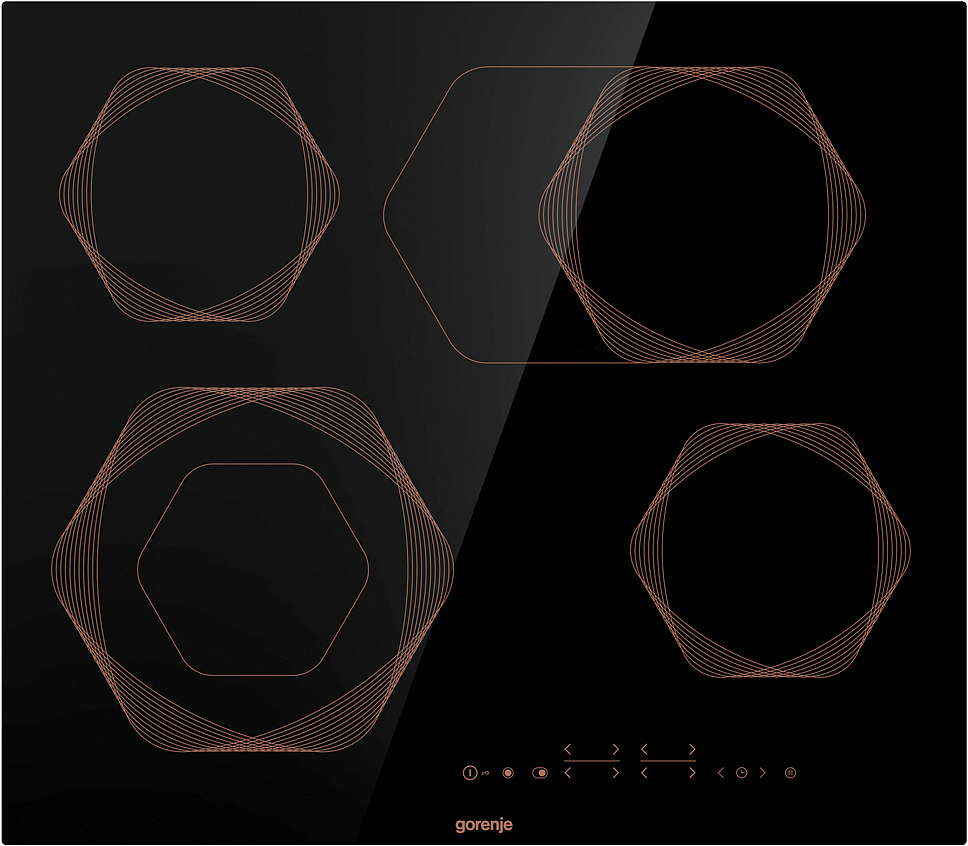Независимая стеклокерамическая варочная панель Gorenje ECT643INB preview 1