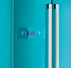 Отдельностоящий двухкамерный холодильник Gorenje NRS 85728 BL